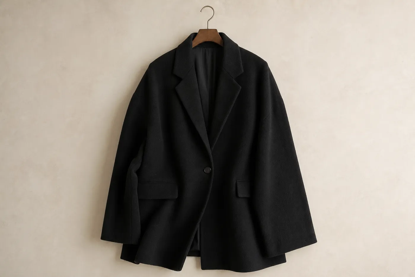 Veste Tailleur Oversize en Laine N°18
