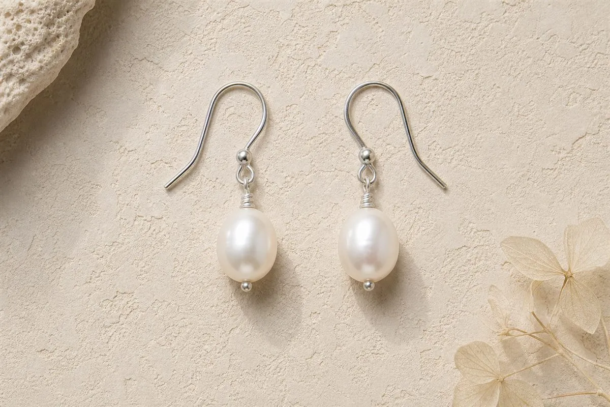 Édition Boucles d'Oreilles Perles N°01