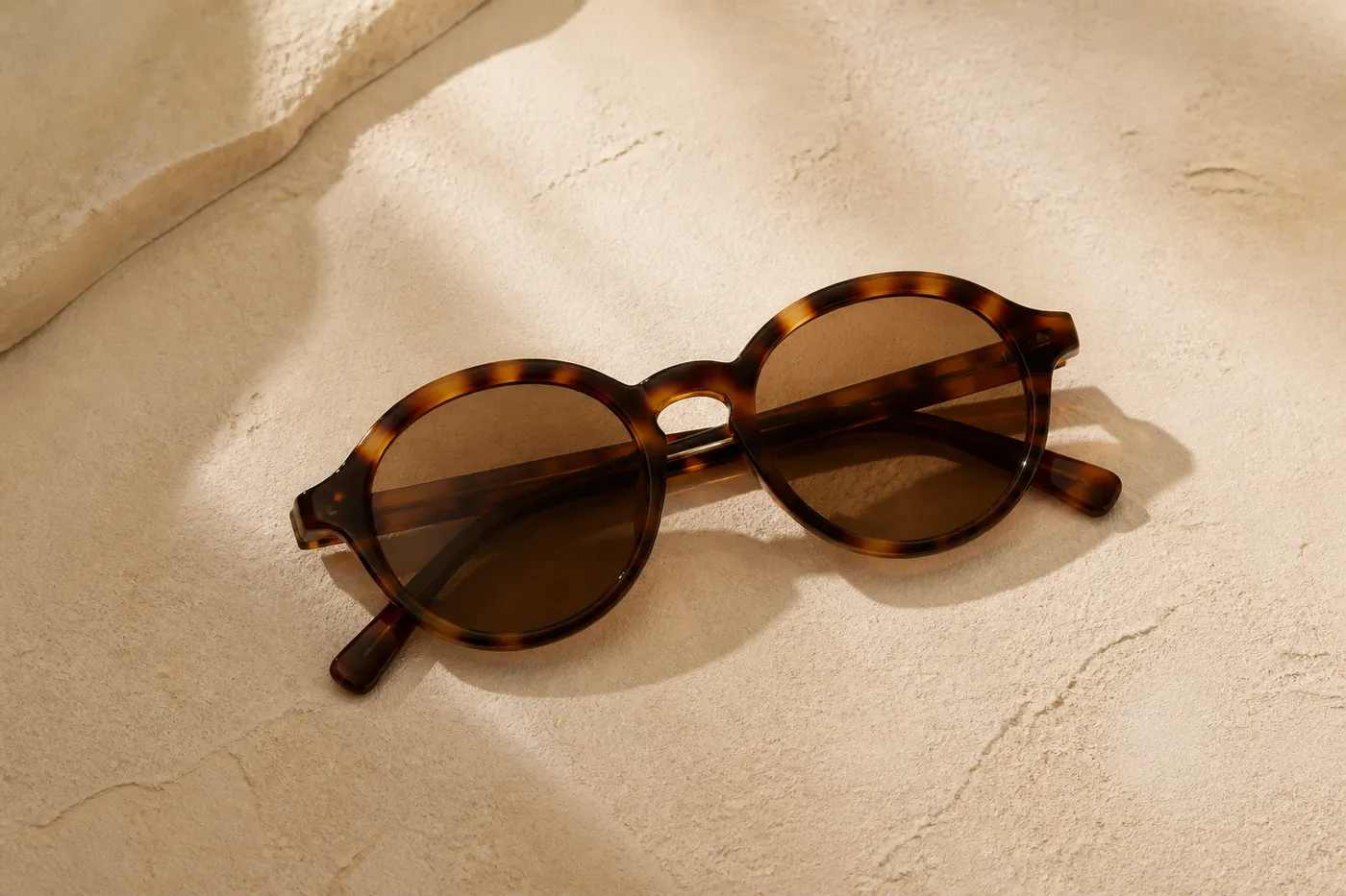 Iconique Lunettes de Soleil Rondes Muse