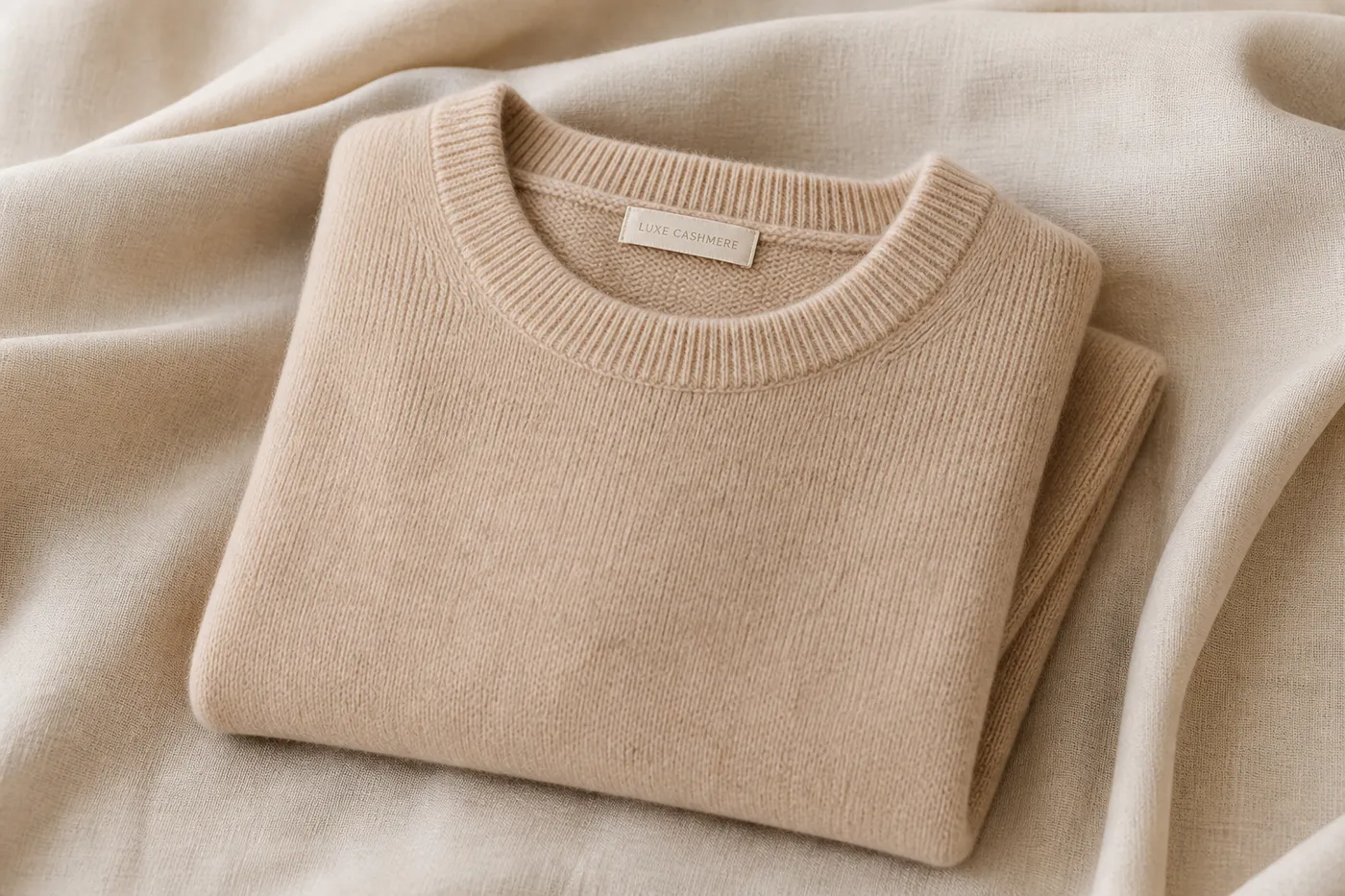 Édition Pull Col Rond en Cachemire N°03